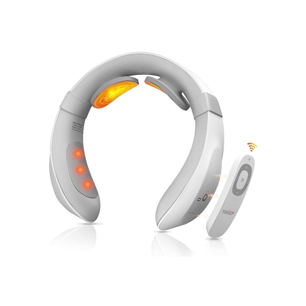 Yomisoy Portable, Deep Tissue Trigger Point Massage for Neck (6 modes/15 levels)